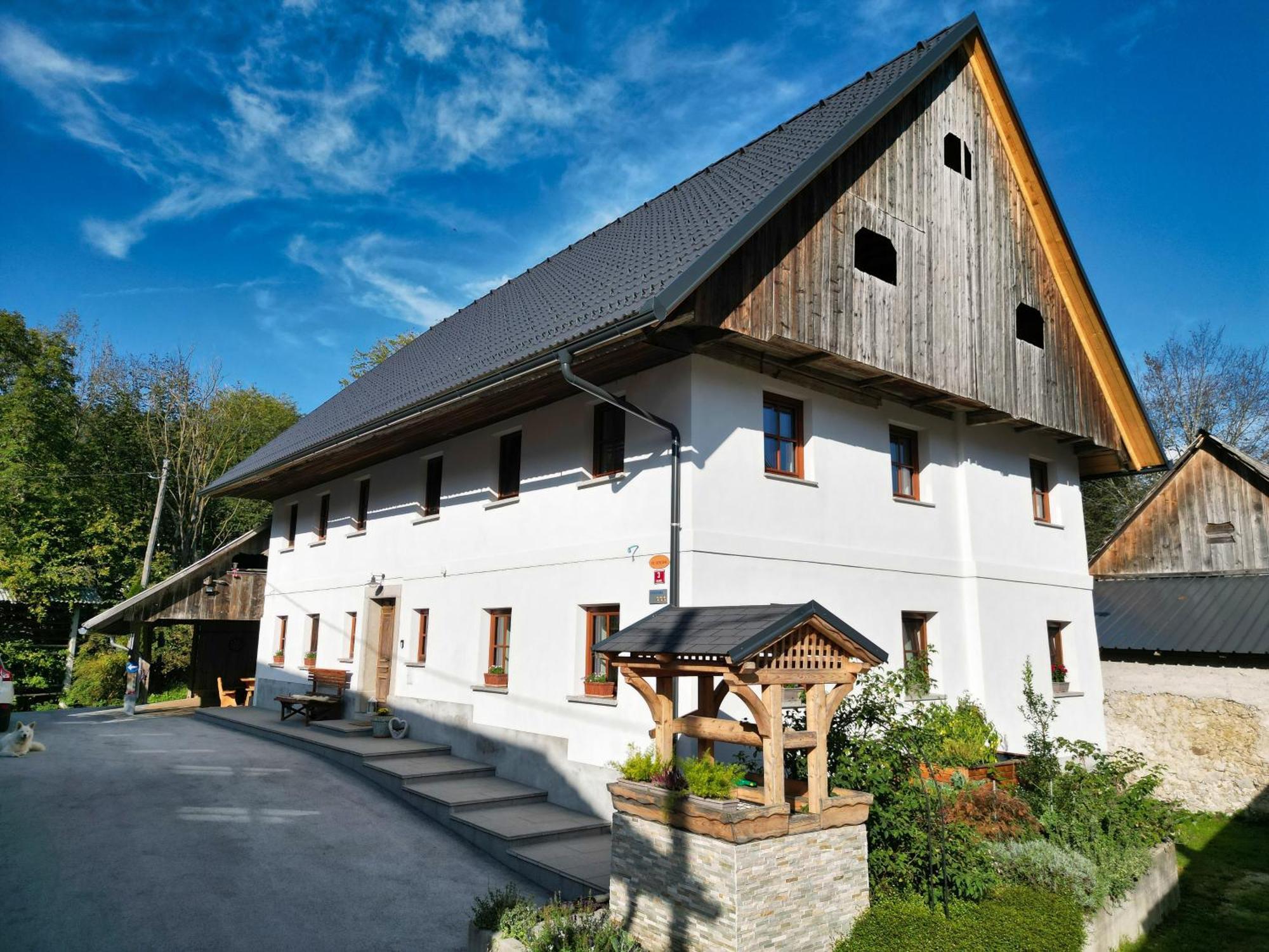 Apartmaji Tina Zgornje Gorje Zewnętrze zdjęcie